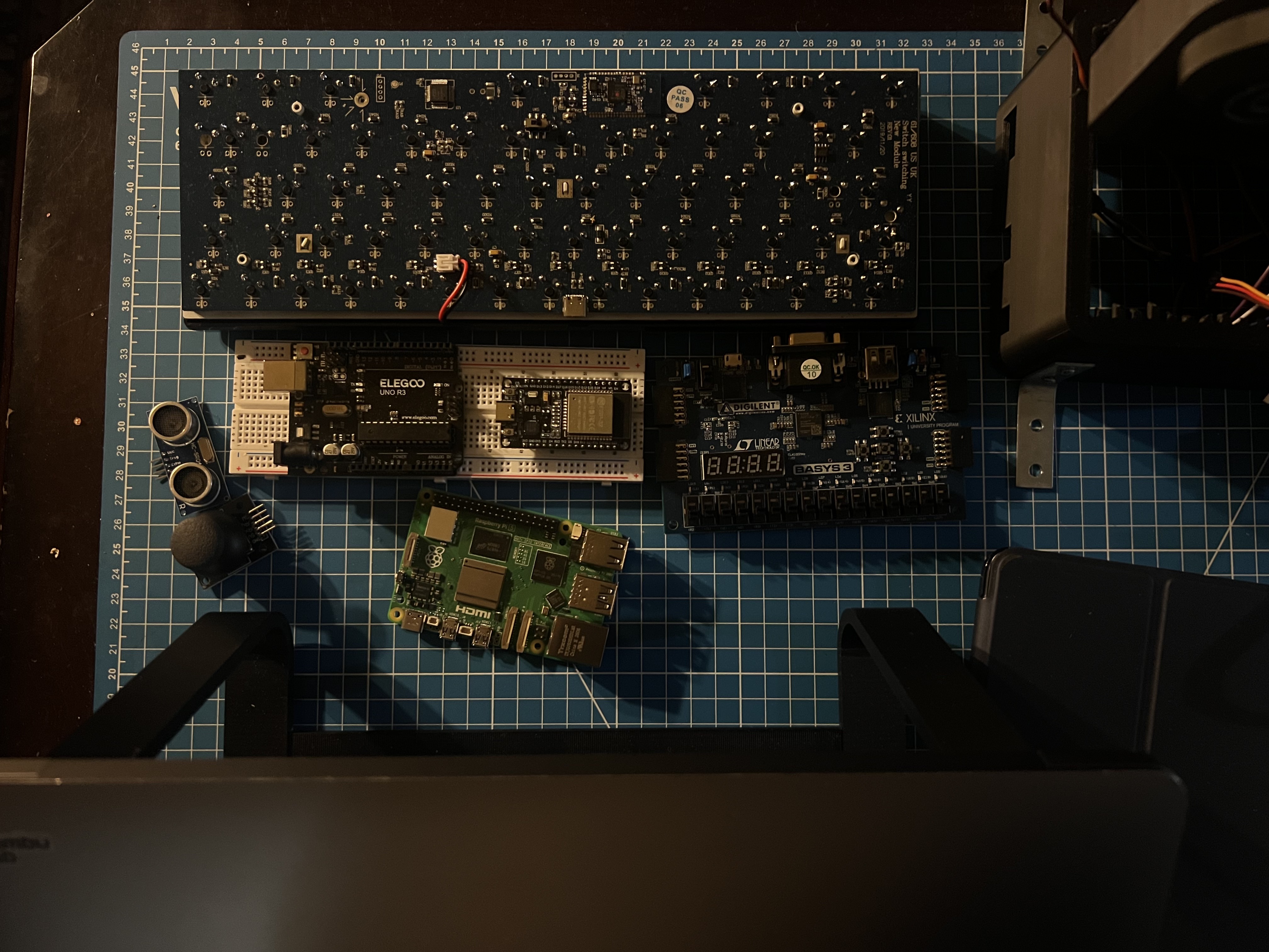 Custom mechanical keyboard PCB and enclosure